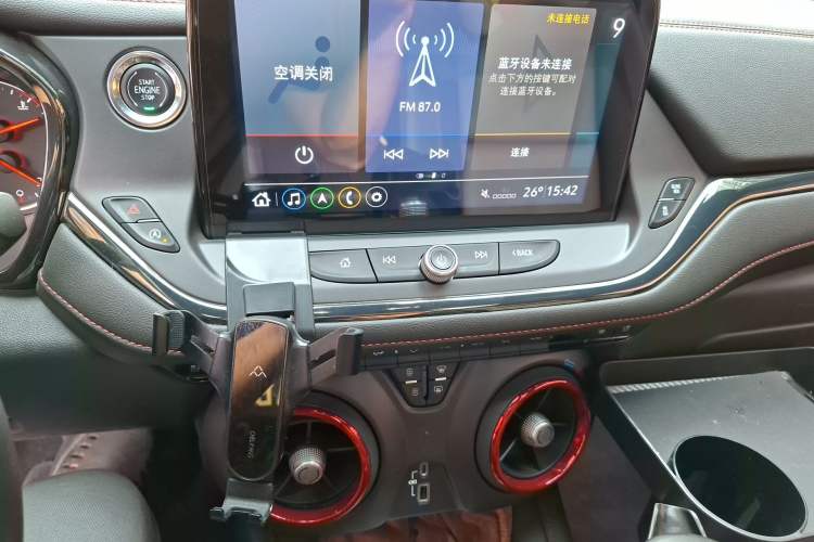 Used Chevrolet Blazer 2020 RS 650T Twin-Clutch All-Wheel Drive 7-Seater Top-Grade Version Audio And AC Panel