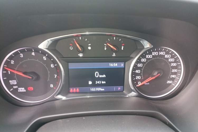 Used Chevrolet Blazer 2020 RS 650T 4x4 7-Seater Hardcore Edition Instrument Cluster