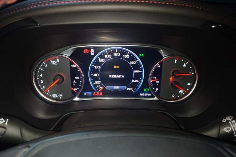 Used Chevrolet Blazer 2020 RS 650T Twin-Clutch All-Wheel Drive 7-Seater Top-Grade Version Instrument Cluster