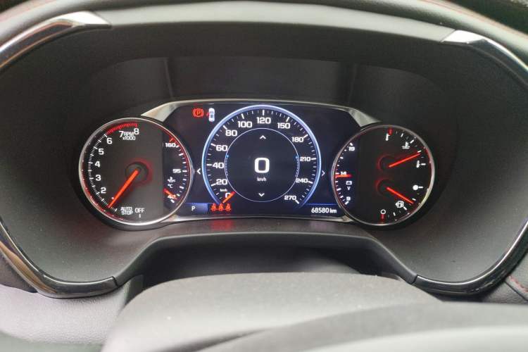 Used Chevrolet Blazer 2020 RS 650T Twin-Clutch All-Wheel Drive 7-Seater Top-Grade Version Instrument Cluster