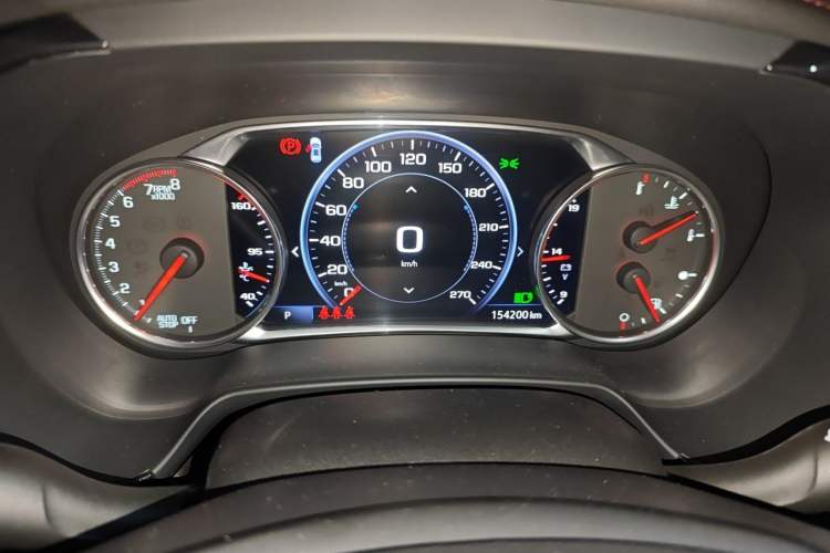 Used Chevrolet Blazer 2020 RS 650T Twin-Clutch All-Wheel Drive 7-Seater Top-Grade Version Instrument Cluster