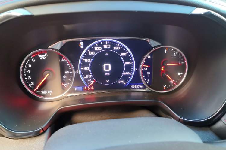 Used Chevrolet Blazer 2020 RS 650T Twin-Clutch All-Wheel Drive 7-Seater Top-Grade Version Instrument Cluster