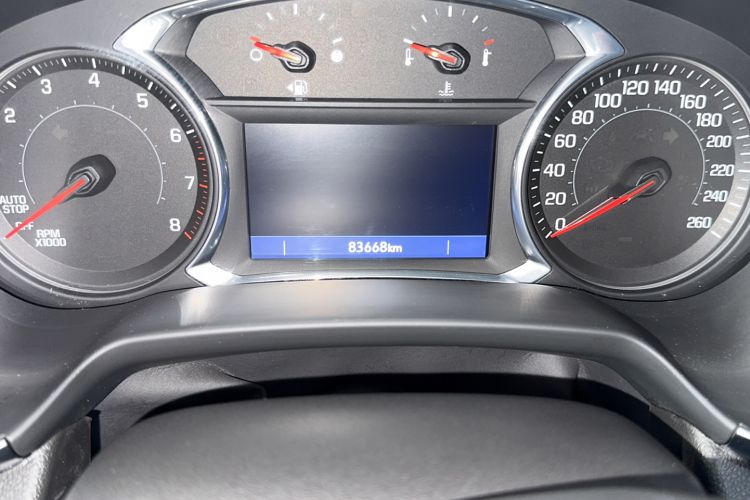 Used Chevrolet Blazer 2020 Redline 650T 7-Seater Ting Edition Odometer Close Up