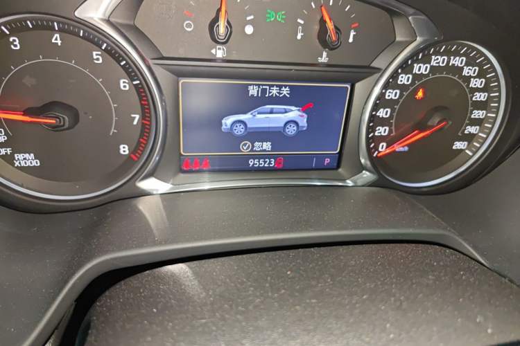 Used Chevrolet Blazer 2020 Redline 650T 7-Seater Ting Edition Odometer Close Up