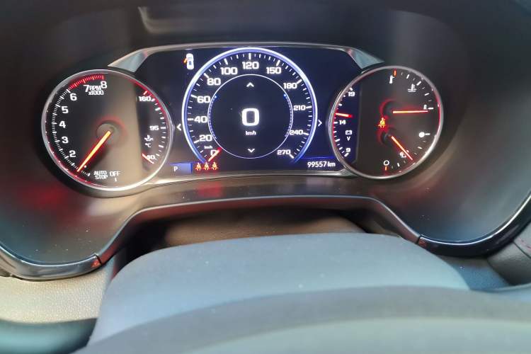 Used Chevrolet Blazer 2020 RS 650T Twin-Clutch All-Wheel Drive 7-Seater Top-Grade Version Odometer Close Up