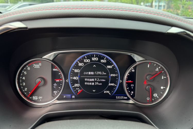 Used Chevrolet Blazer 2020 RS 650T Twin-Clutch All-Wheel Drive 7-Seater Top-Grade Version Odometer Close Up