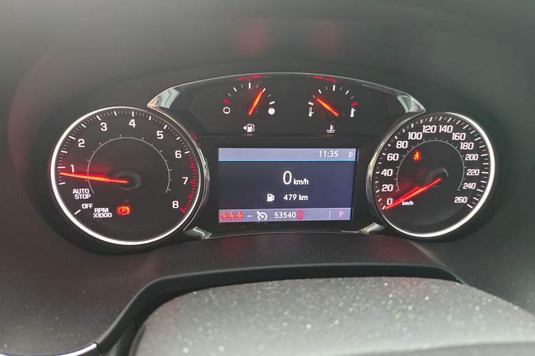 Used Chevrolet Blazer 2020 Redline 650T 7-Seater Ting Edition Odometer Close Up