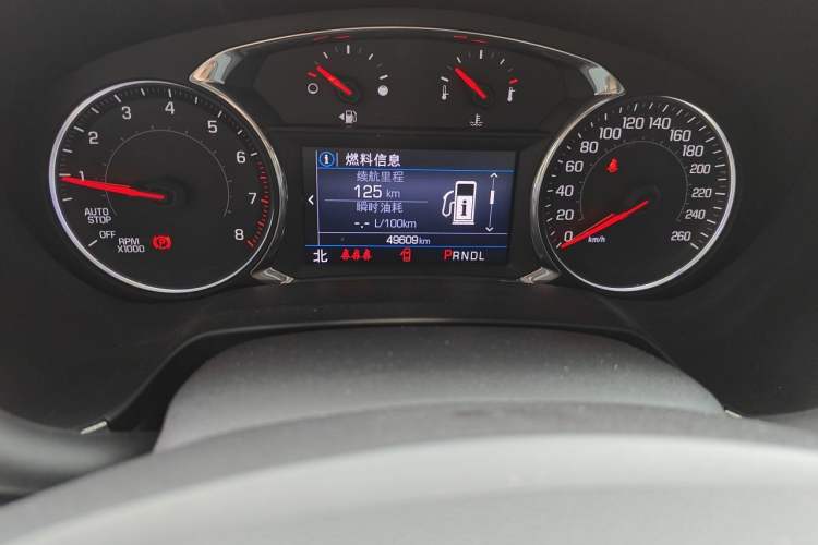 Used Chevrolet Blazer 2020 Redline 650T 5-Seater Model Odometer Close Up