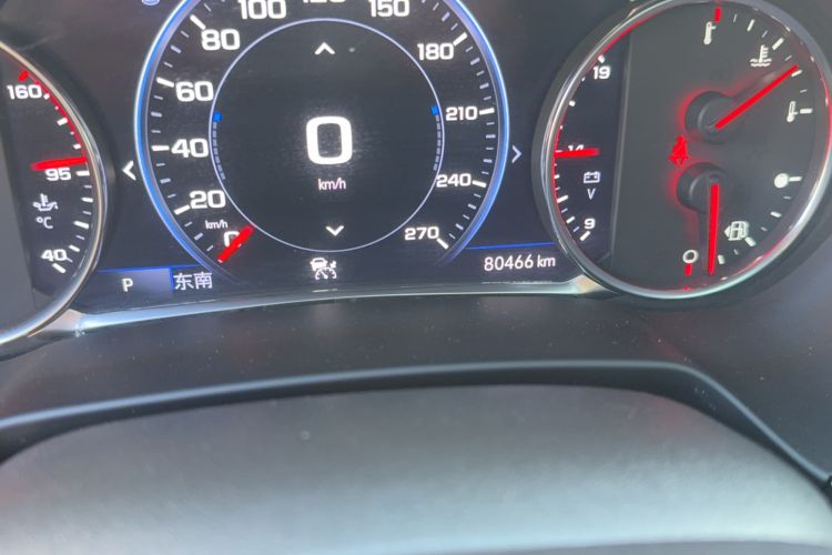Used Chevrolet Blazer 2020 RS 650T Twin-Clutch All-Wheel Drive 7-Seater Top-Grade Version Odometer Close Up