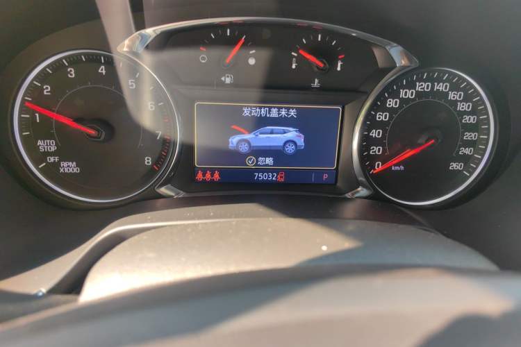 Used Chevrolet Blazer 2020 Redline 650T 7-Seater Ting Edition Odometer Close Up