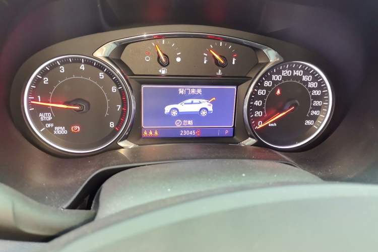 Used Chevrolet Blazer 2020 650T 7-Seater WEI Version Odometer Close Up