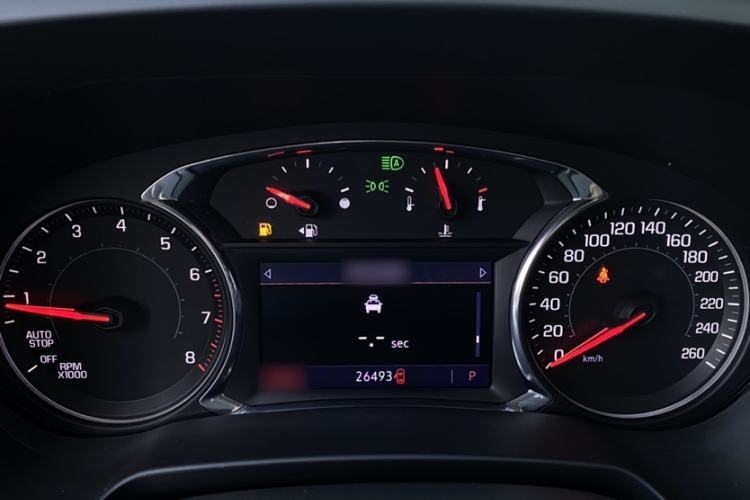 Used Chevrolet Blazer 2020 RS 650T 4x4 7-Seater Hardcore Edition Instrument Cluster
