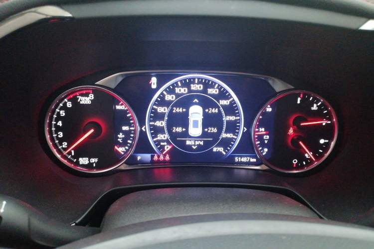 Used Chevrolet Blazer 2020 RS 650T Twin-Clutch All-Wheel Drive 7-Seater Top-Grade Version Instrument Cluster