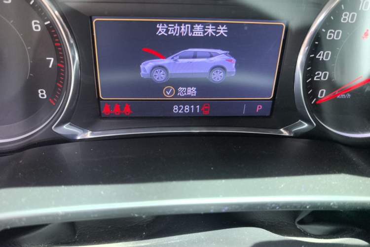 Used Chevrolet Blazer 2020 650T 7-Seater WEI Version Odometer Close Up