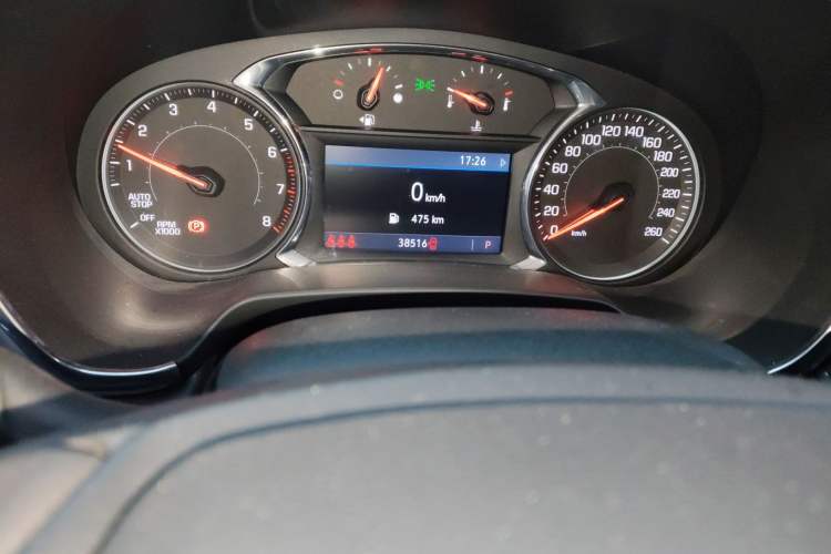 Used Chevrolet Blazer 2020 650T 7-Seater WEI Version Odometer Close Up
