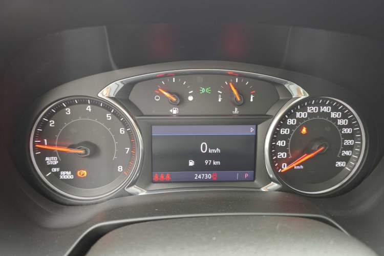 Used Chevrolet Blazer 2020 650T 7-Seater WEI Version Odometer Close Up