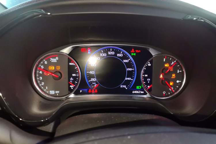 Used Chevrolet Blazer 2020 RS 650T Twin-Clutch All-Wheel Drive 7-Seater Top-Grade Version Instrument Cluster
