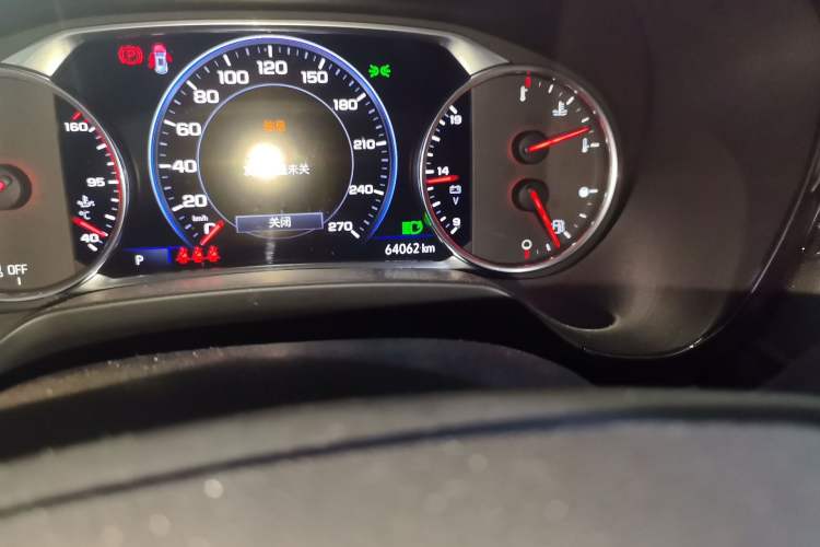 Used Chevrolet Blazer 2020 RS 650T Twin-Clutch All-Wheel Drive 7-Seater Top-Grade Version Odometer Close Up