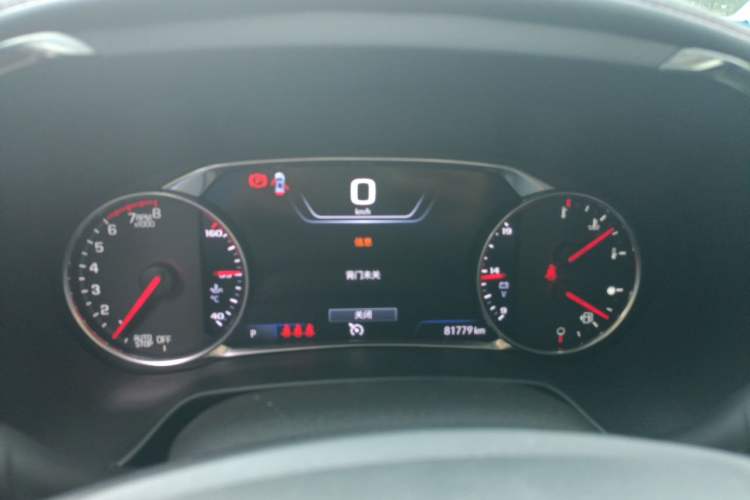 Used Chevrolet Blazer 2022 Mild Hybrid 650T RS Twin-Clutch All-Wheel Drive 7-Seater Prime Edition Instrument Cluster