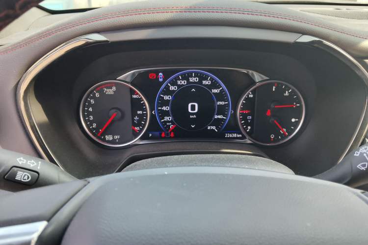 Used Chevrolet Blazer 2022 Mild Hybrid 650T RS Four-Wheel Drive 5-Seater Hardcore Version Instrument Cluster