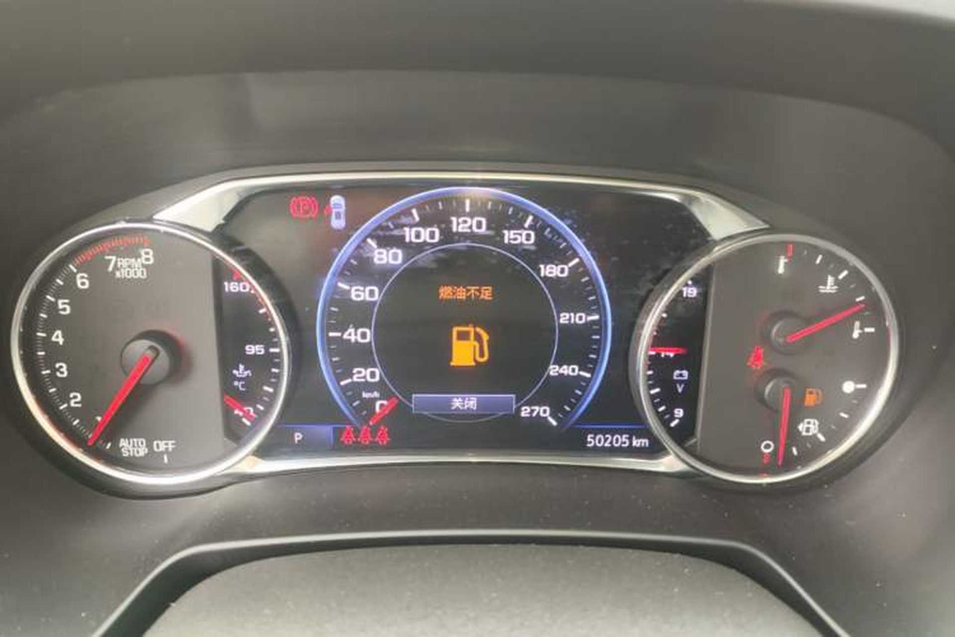 Used Chevrolet Blazer 2022 Mild Hybrid 650T RS Twin-Clutch All-Wheel Drive 7-Seater Prime Edition Instrument Cluster
