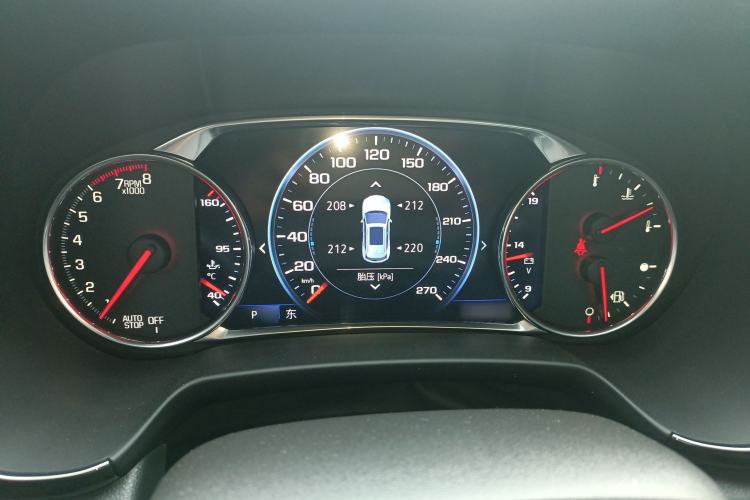 Used Chevrolet Blazer 2022 Mild Hybrid 650T RS Twin-Clutch All-Wheel Drive 7-Seater Prime Edition Instrument Cluster