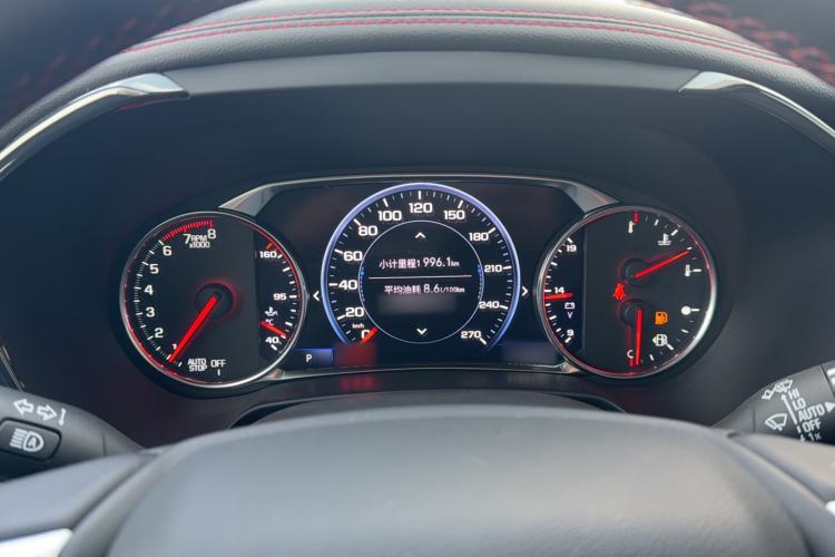 Used Chevrolet Blazer 2022 Mild Hybrid 650T RS Four-Wheel Drive 5-Seater Hardcore Version Instrument Cluster