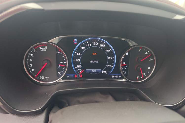 Used Chevrolet Blazer 2022 Mild Hybrid 650T RS Four-Wheel Drive 5-Seater Hardcore Version Instrument Cluster