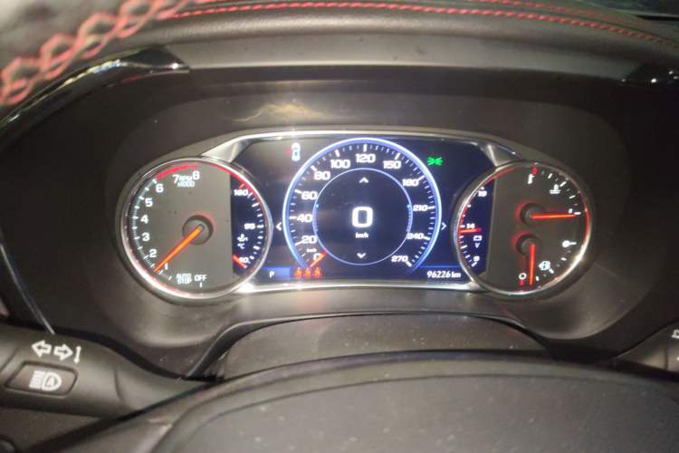 Used Chevrolet Blazer 2022 Mild Hybrid 650T RS Twin-Clutch All-Wheel Drive 7-Seater Prime Edition Instrument Cluster