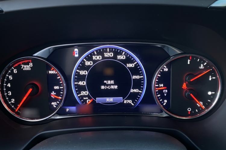 Used Chevrolet Blazer 2022 Mild Hybrid 650T RS Twin-Clutch All-Wheel Drive 7-Seater Prime Edition Instrument Cluster