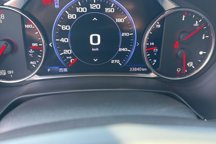 Used Chevrolet Blazer 2022 Mild Hybrid 650T RS Twin-Clutch All-Wheel Drive 7-Seater Prime Edition Odometer Close Up