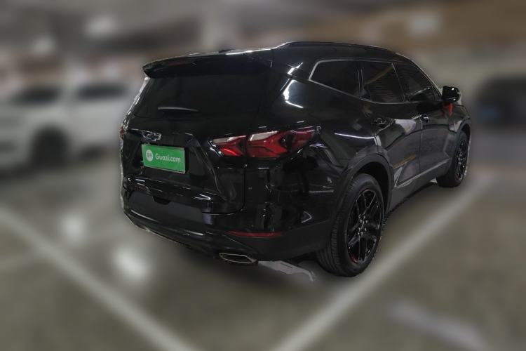 Used Chevrolet Blazer 2022 Mild Hybrid 650T Redline 7-Seater Thunder Edition Rear Right 45 Deg