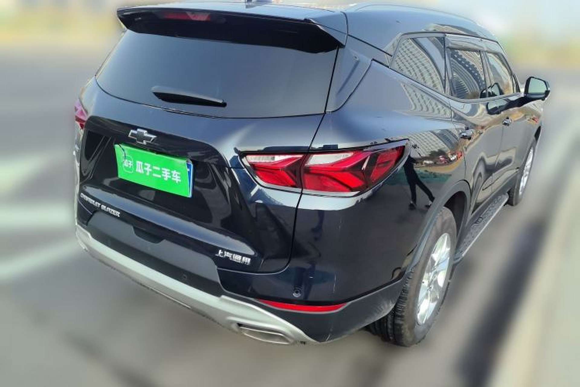 Used Chevrolet Blazer 2022 Mild Hybrid 650T 7-Seater Model Edition Rear Right 45 Deg