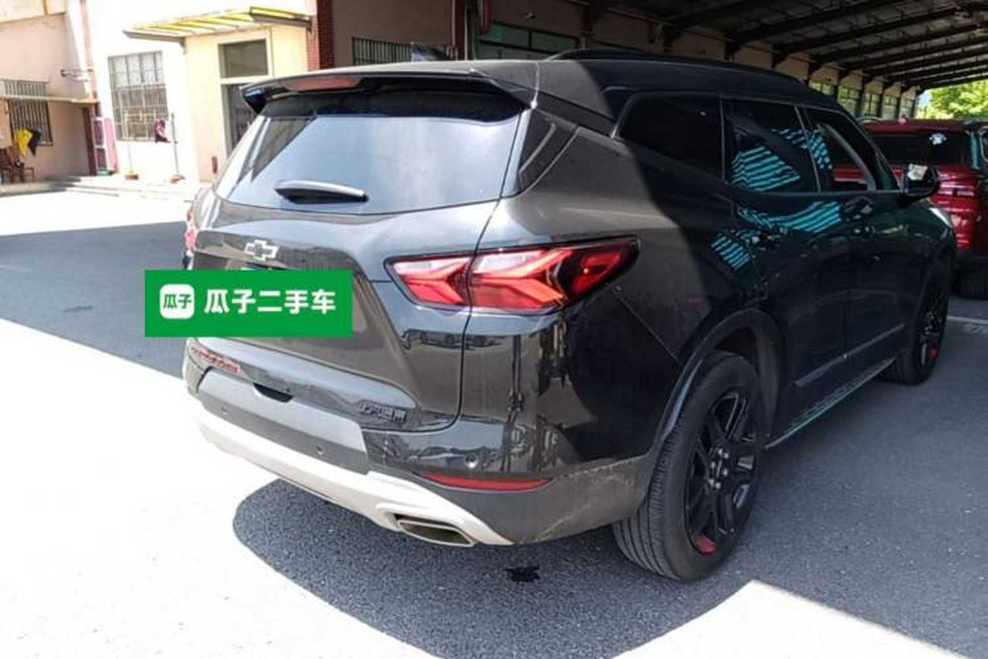 Used Chevrolet Blazer 2022 Mild Hybrid 650T Redline 7-Seater Thunder Edition Rear Right 45 Deg