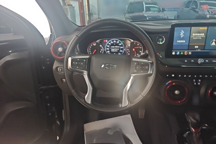 Used Chevrolet Blazer 2022 Mild Hybrid 650T RS Four-Wheel Drive 5-Seater Hardcore Version Steering Wheel