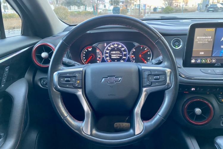 Used Chevrolet Blazer 2022 Mild Hybrid 650T RS Twin-Clutch All-Wheel Drive 7-Seater Prime Edition Steering Wheel