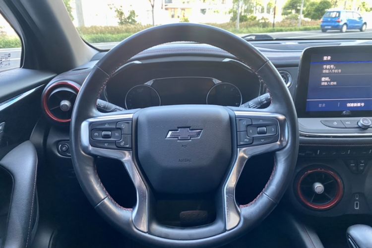 Used Chevrolet Blazer 2022 Mild Hybrid 650T RS Twin-Clutch All-Wheel Drive 7-Seater Prime Edition Steering Wheel