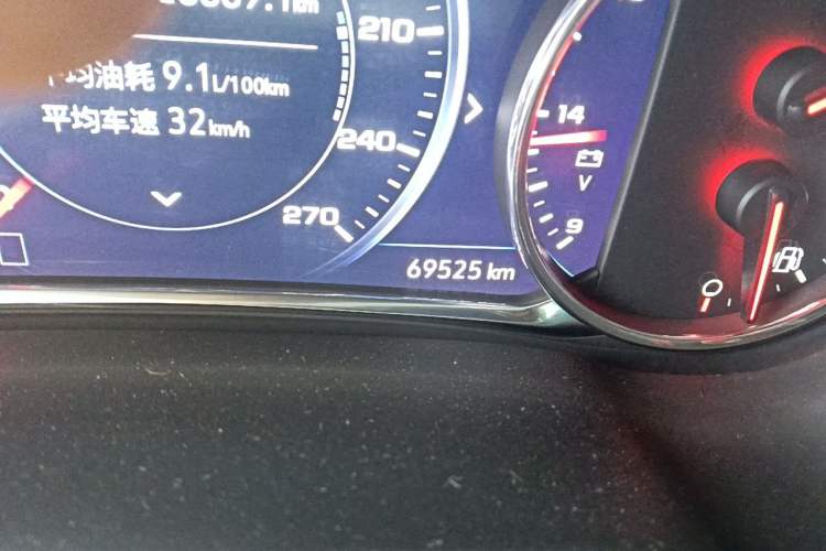 Used Chevrolet Blazer 2022 Mild Hybrid 650T 7-Seater Wei Version Odometer Close Up