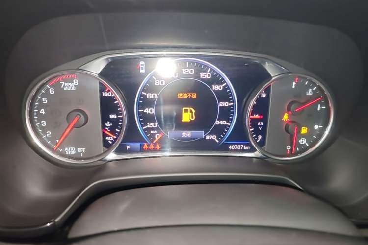 Used Chevrolet Blazer 2022 Mild Hybrid 650T RS Four-Wheel Drive 5-Seater Hardcore Version Instrument Cluster