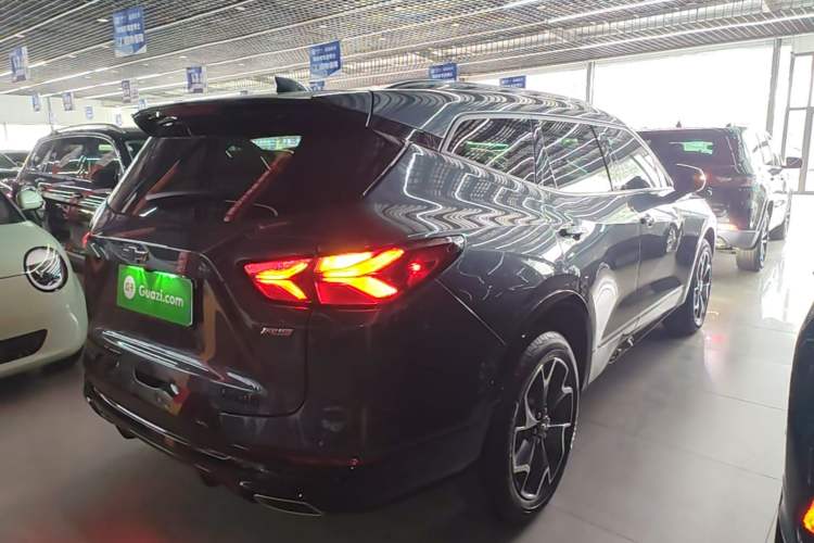 Used Chevrolet Blazer 2022 Mild Hybrid 650T RS Four-Wheel Drive 5-Seater Hardcore Version Rear Right 45 Deg