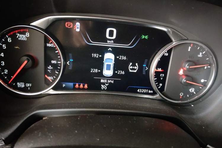 Used Chevrolet Blazer 2022 Mild Hybrid 650T 7-Seater Model Edition Instrument Cluster