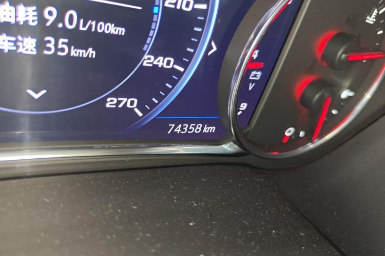 Used Chevrolet Blazer 2022 Mild Hybrid 650T 7-Seater Wei Version Odometer Close Up