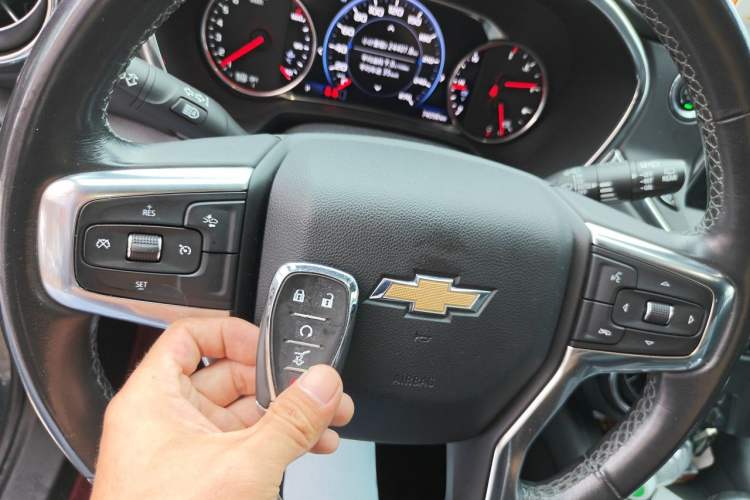 Used Chevrolet Blazer 2022 Mild Hybrid 650T 7-Seater Wei Version Vehicle Key