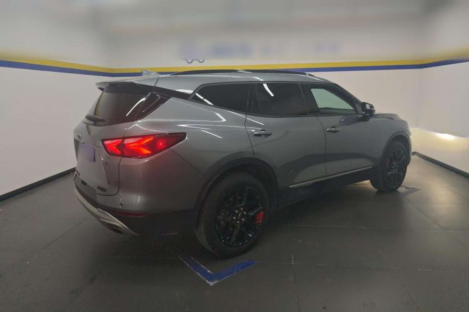 Used Chevrolet Blazer 2022 Mild Hybrid 650T Redline 7-Seater Thunder Edition Rear Right 45 Deg