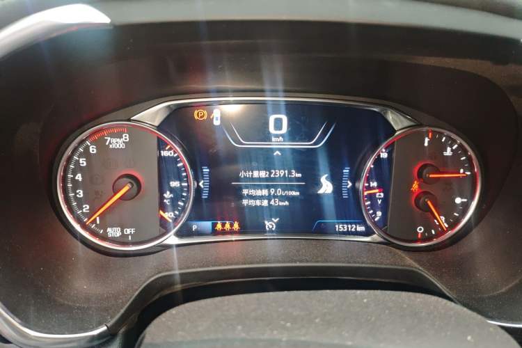 Used Chevrolet Blazer 2022 Mild Hybrid 650T 7-Seater Wei Version Instrument Cluster