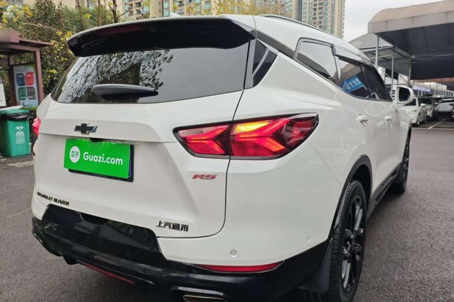 Used Chevrolet Blazer 2022 Mild Hybrid 650T RS Twin-Clutch All-Wheel Drive 7-Seater Prime Edition Rear Right 45 Deg