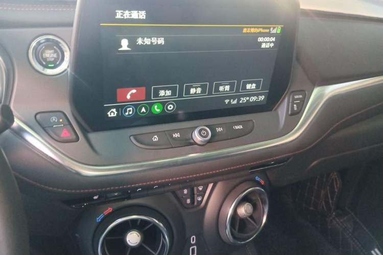 Used Chevrolet Blazer 2023 Light Hybrid 650T Redline Thunder Edition Audio And AC Panel