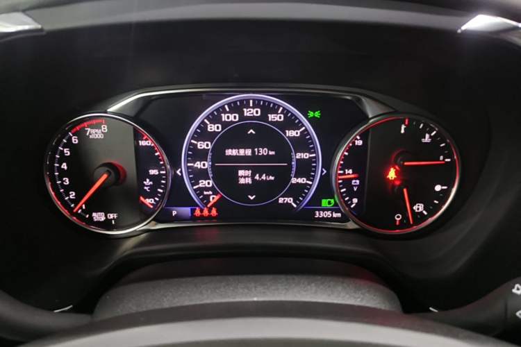 Used Chevrolet Blazer 2023 Light Hybrid 650T Redline Thunder Edition Instrument Cluster