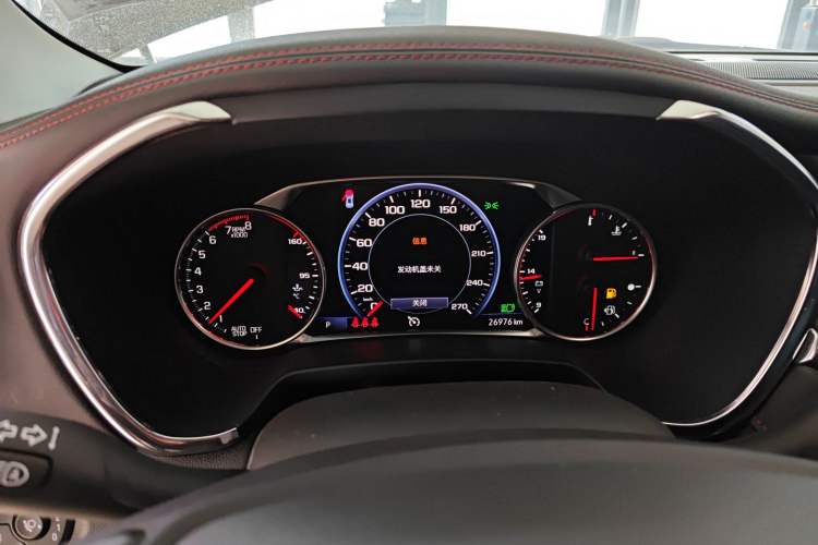 Used Chevrolet Blazer 2023 Light Hybrid 650T Redline Thunder Edition Instrument Cluster
