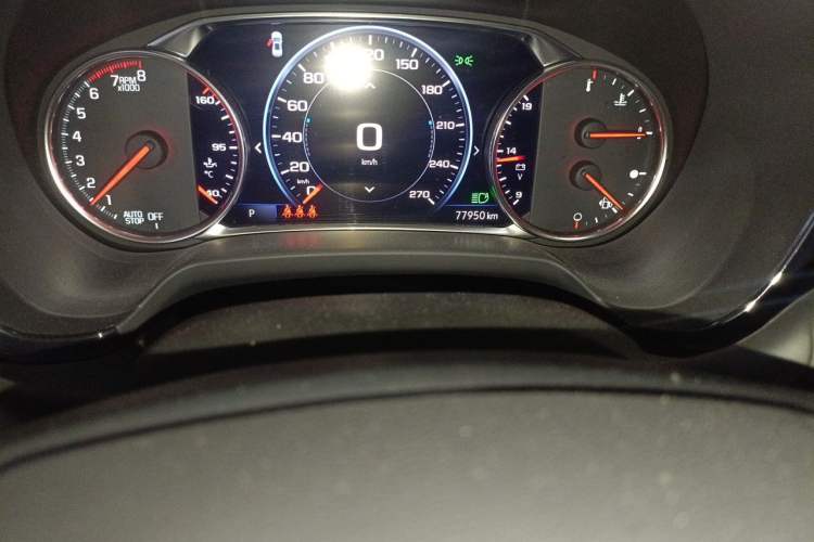 Used Chevrolet Blazer 2023 Light Hybrid 650T RS Twin-Clutch All-Wheel Drive Engine Version Odometer Close Up